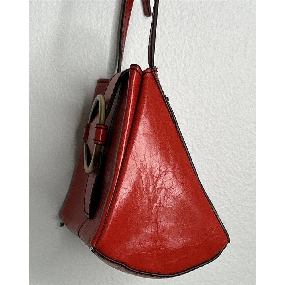 Hobo Women's ELAN Crossbody Bag Color Rio Red Statement Purse Going Out Handbag - Picture 6 of 6